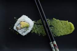 Shrimp & Avocado Cauliflower Rice Sushi