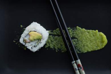 Shrimp & Avocado Cauliflower Rice Sushi