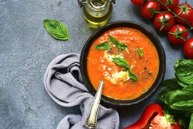 Creamy Crockpot Tomato Soup
