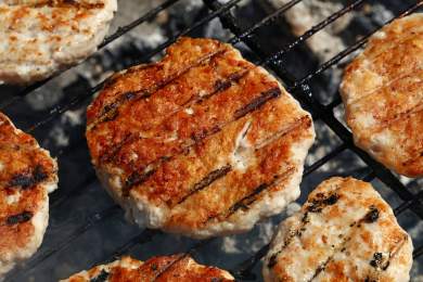 Mexican Taco Turkey Burger