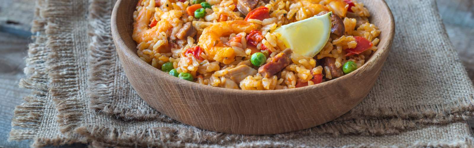 Chicken and Soy Chorizo with Paella