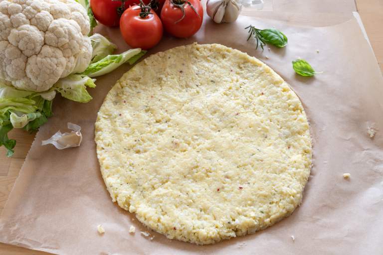 Cheese Cauliflower Crust Pizza