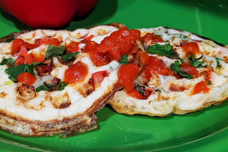 Dash Mini Waffle Maker Omelette
