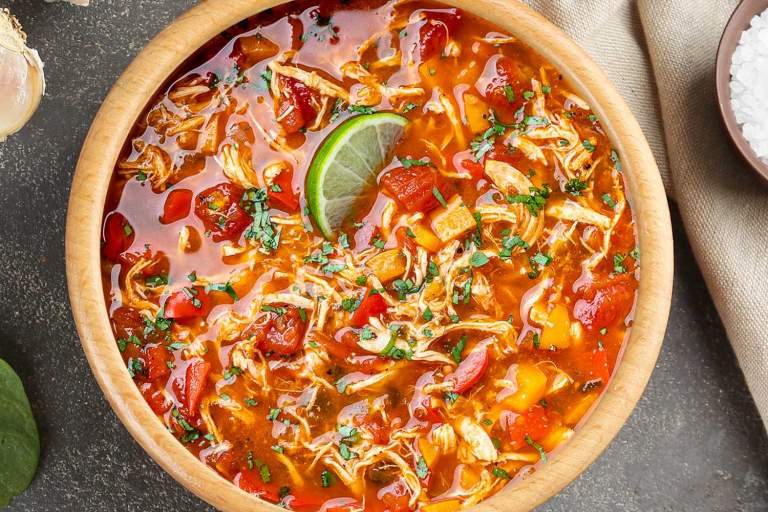 Crock Pot Chicken Taco Soup