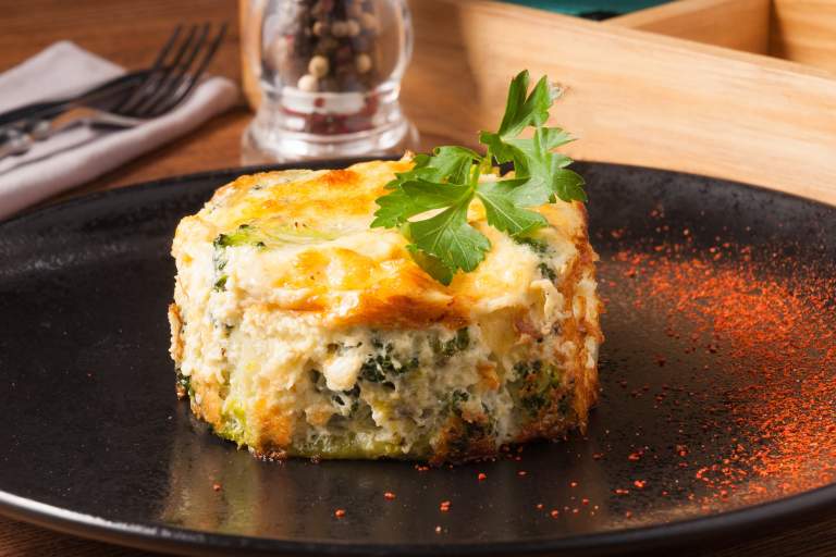 Cauliflower Crust Chicken Potpie