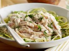 Chicken Zoodle Alfredo