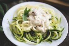Chicken Zoodle Alfredo